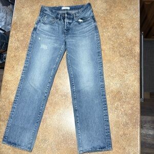 Moussy size 25 high waisted wide leg